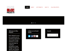 Tablet Screenshot of blocprojects.com